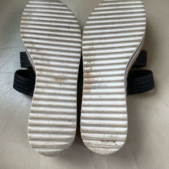 Chunky Wedge Steven by Steve Madden Braided Weave Sandal Slides Platform Shoes - Picture 7 of 8